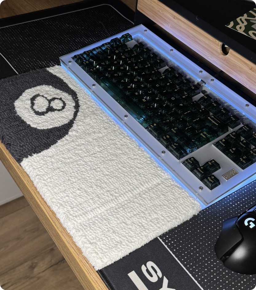 Keyboardrug "8 Ball"