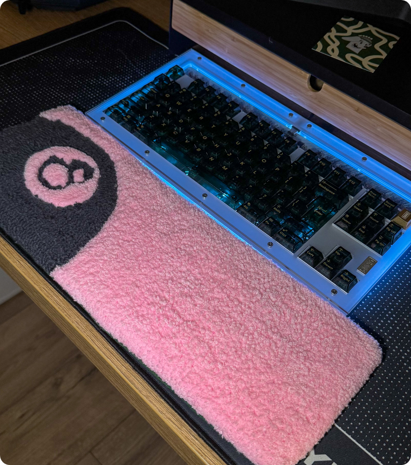 Keyboardrug "8 Ball"