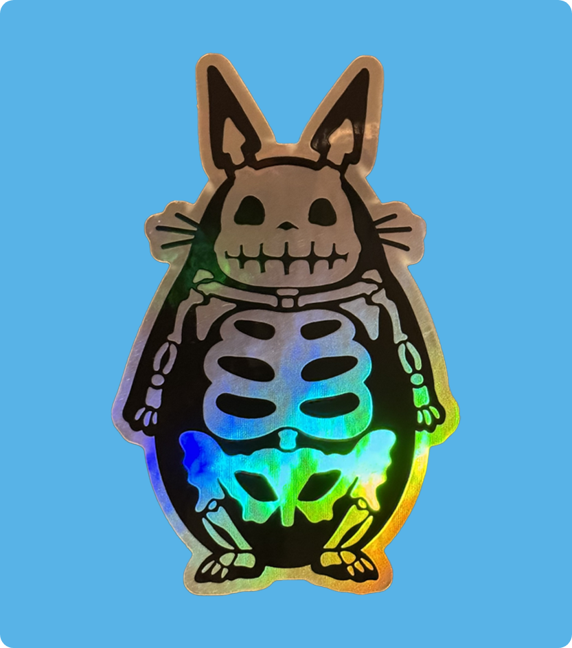 Holographic Sticker "Tori"