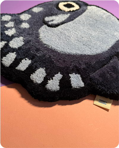 Wandteppich "Mondfisch"