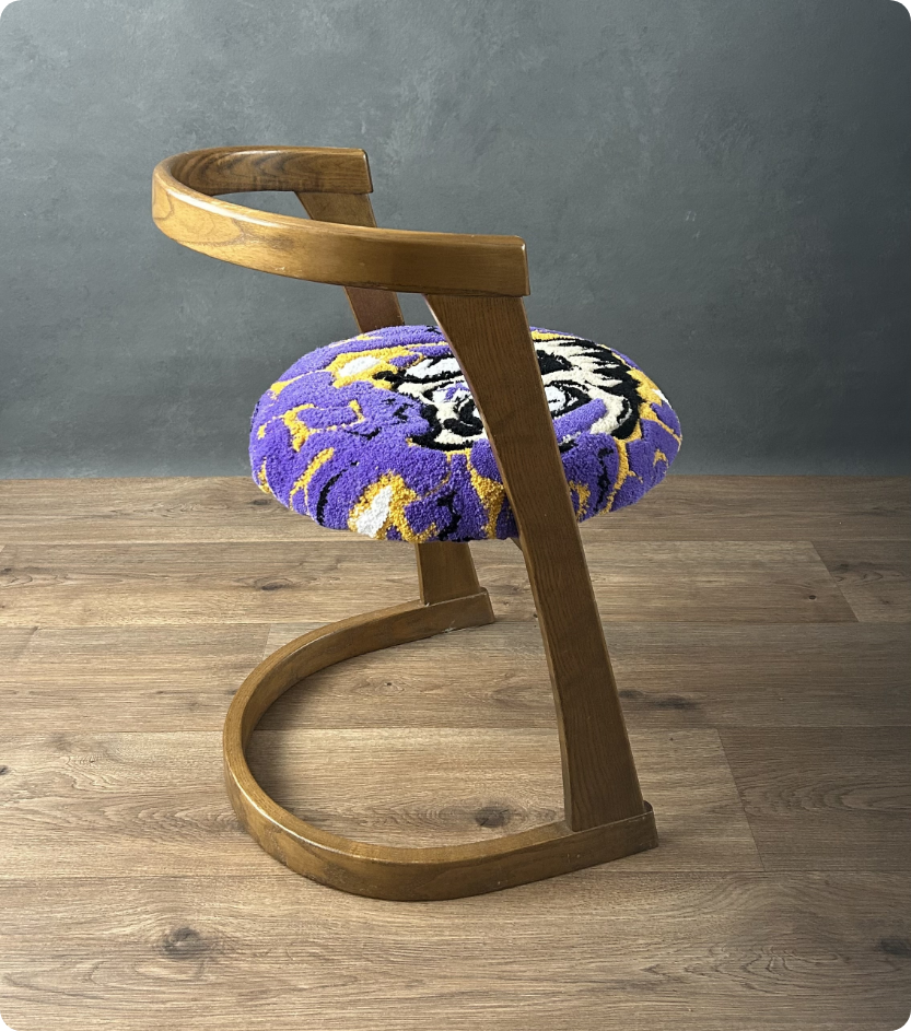 Upcycling Stuhl "soul leaving"