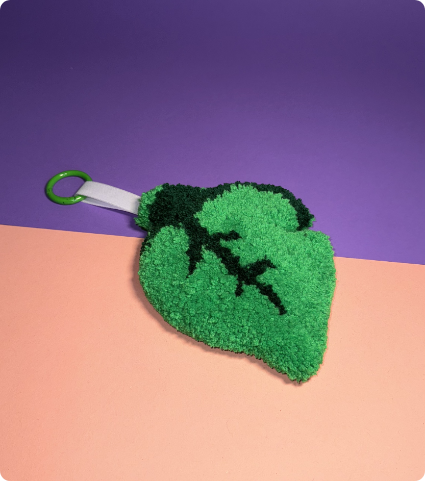 Keychain "Big Leaf"