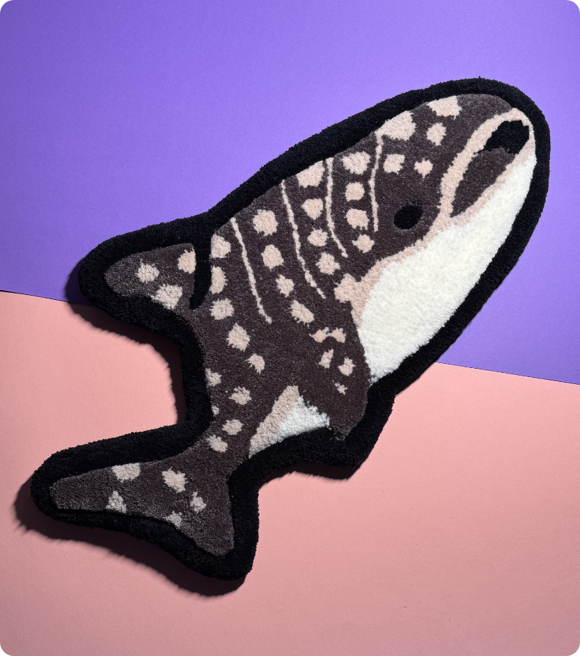 Wandteppich "Walhai"